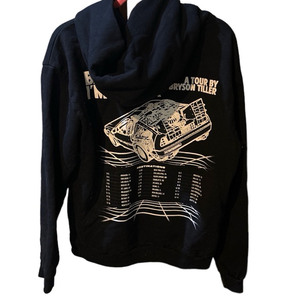 Bryson Tiller Trapsoul Back And I'm Better Tour Hoodie - Picture 10 of 13